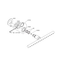 RECAMBIOS CABEZAL DUCHA ORIENTABLE VOLA